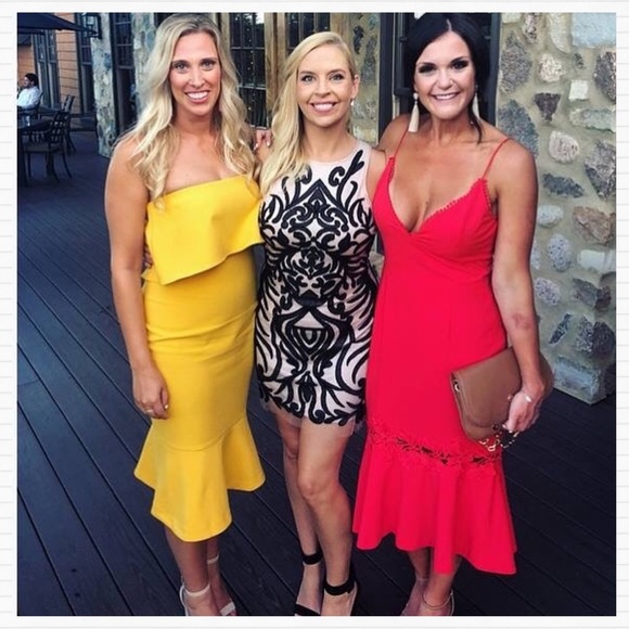 Nude & Black Beaded Bodycon Mini Dress - Picture 1 of 8